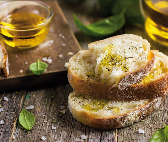 pane e olio di oliva