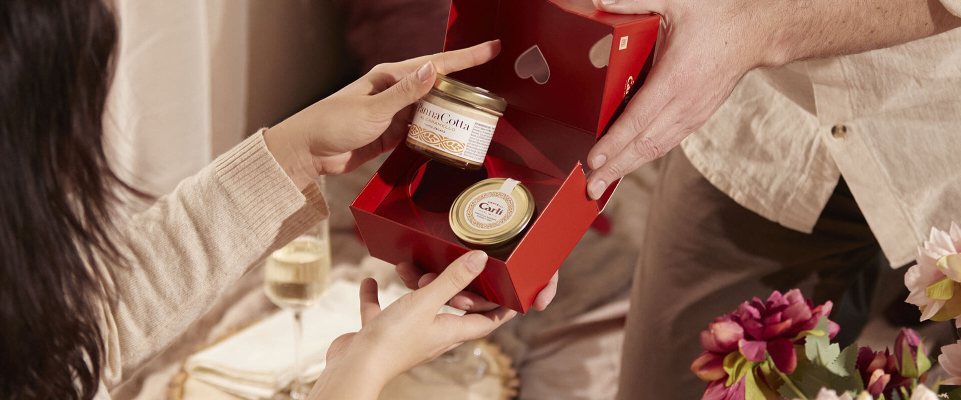 Cofanetto San Valentino Fratelli Carli: idea regalo romantica