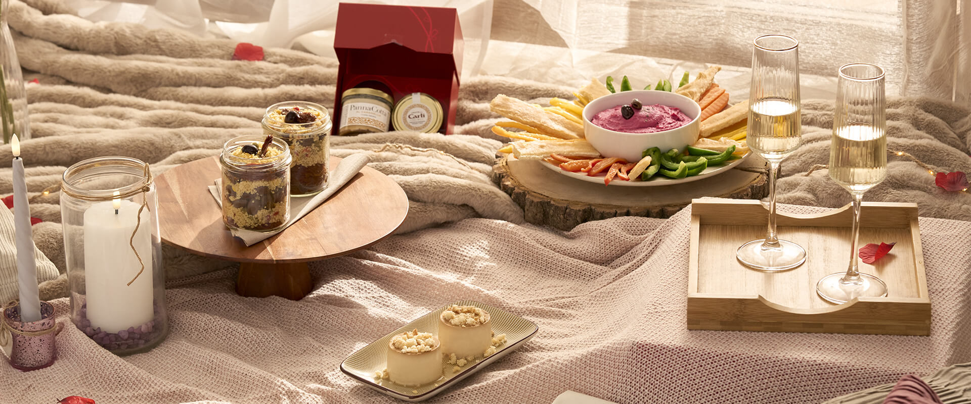 Pic nic in salotto con ricette vegetariane semplici