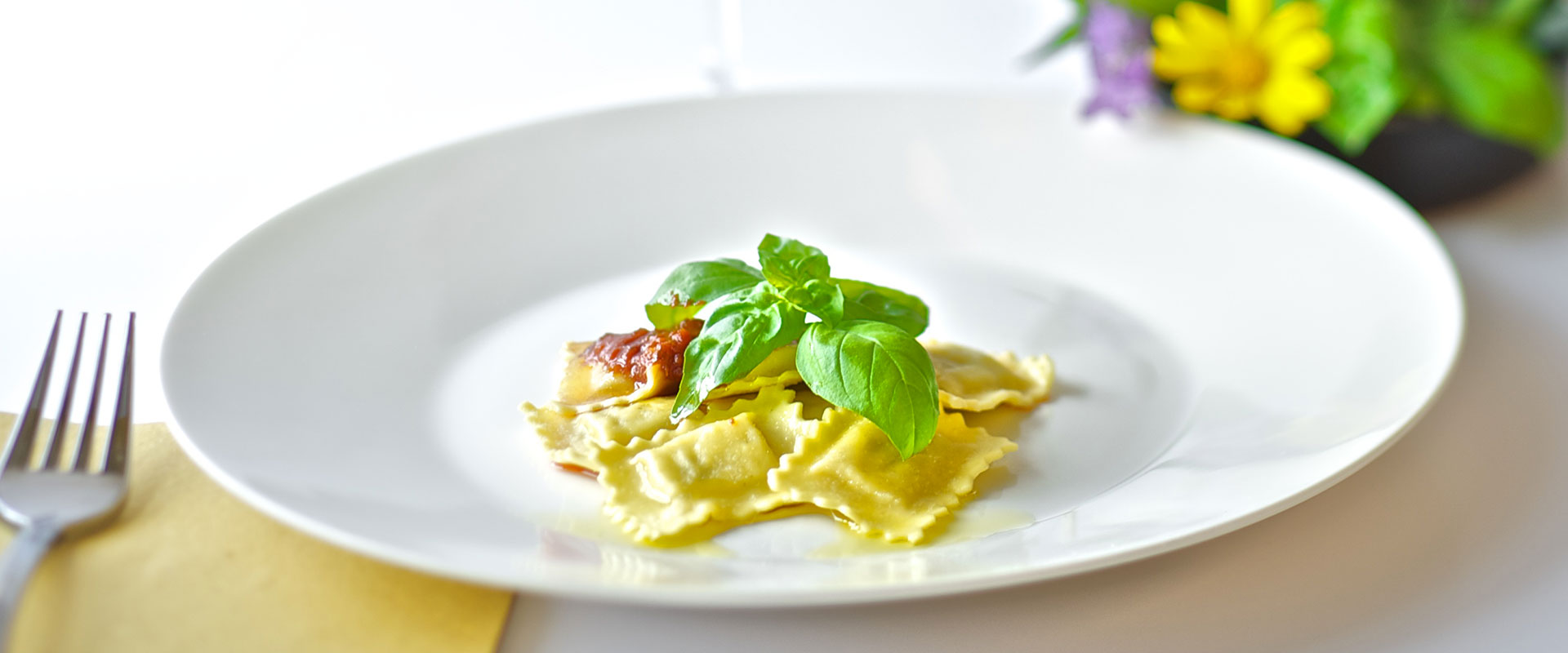 Ravioli di Tonno ai gianchetti