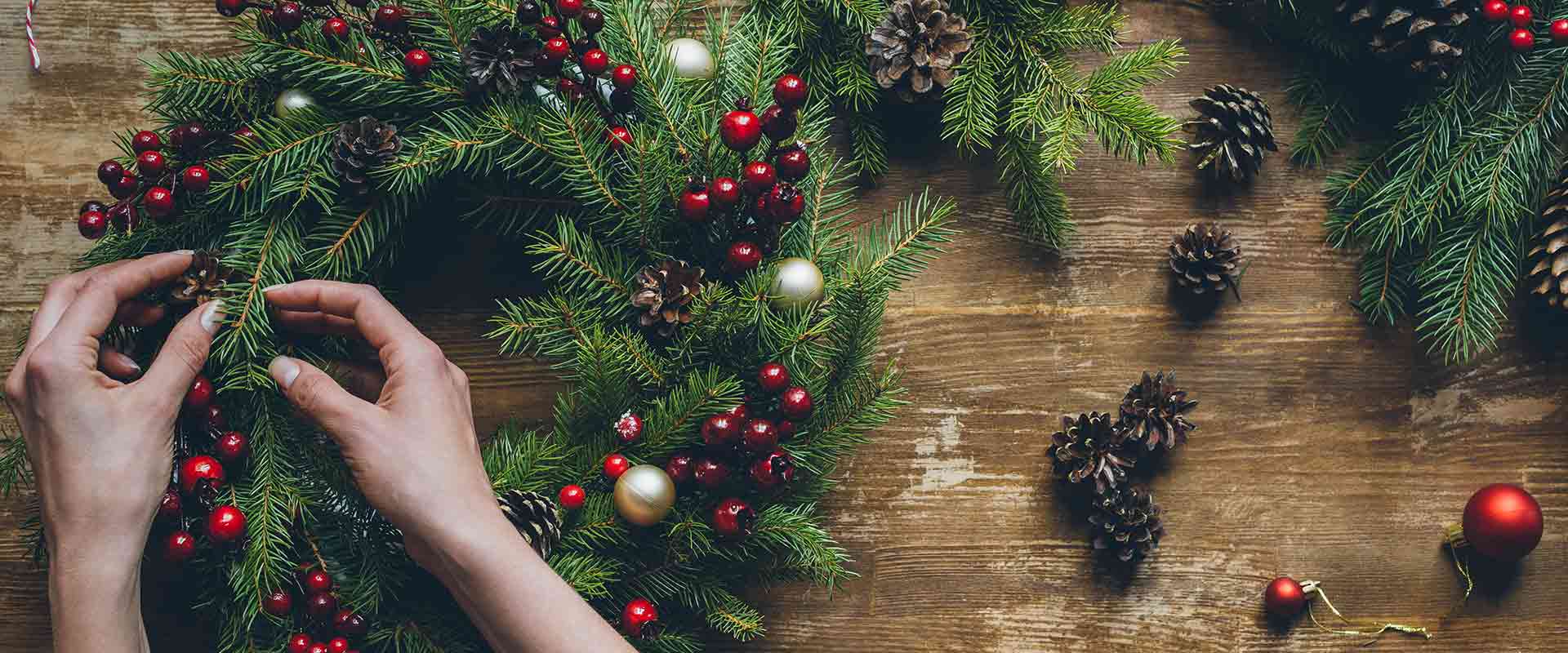 Decorazioni e addobbi tavola di Natale – Fratelli Carli