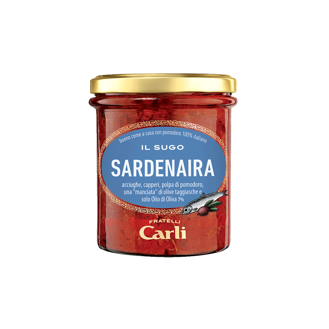 Vaso di Sugo Sardenaria Fratelli Carli