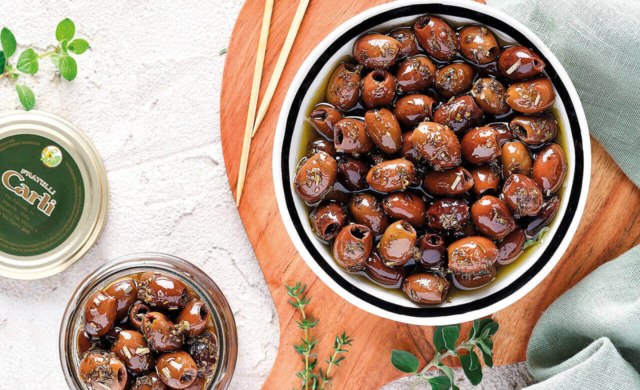 Olive Snocciolate Aromatiche