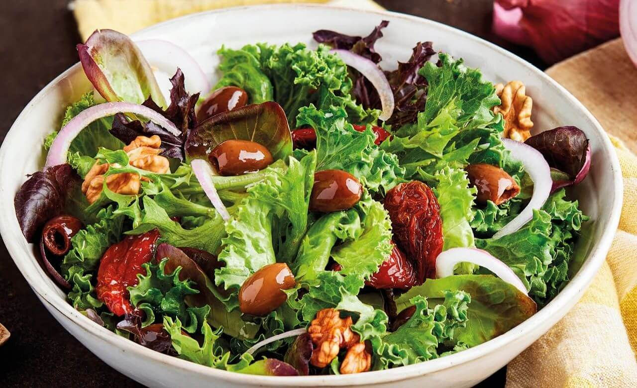 Olive Taggiasche in Salamoia IGP in insalata