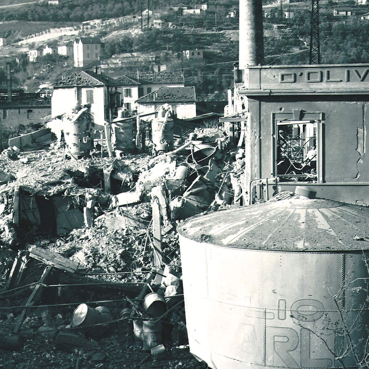Bombardamento sede Olio Carli
