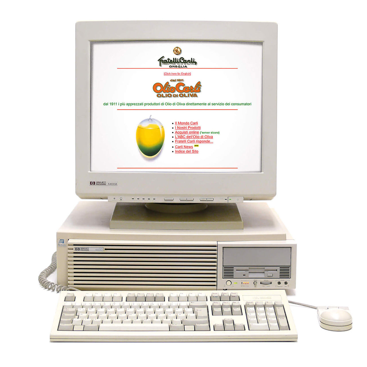 Il primo sito Internet