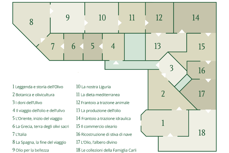 Percorso del museo