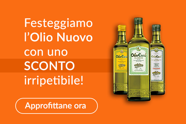 Festeggiamo l'Olio Nuovo con uno SCONTO irripetibile!