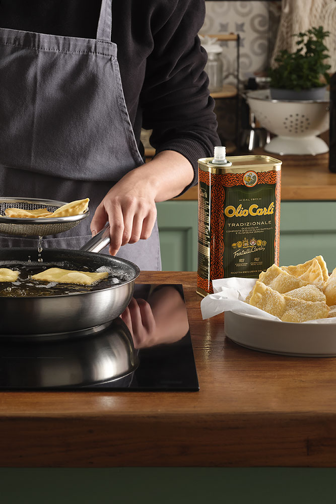 friggere con Olio di Oliva Tradizionale