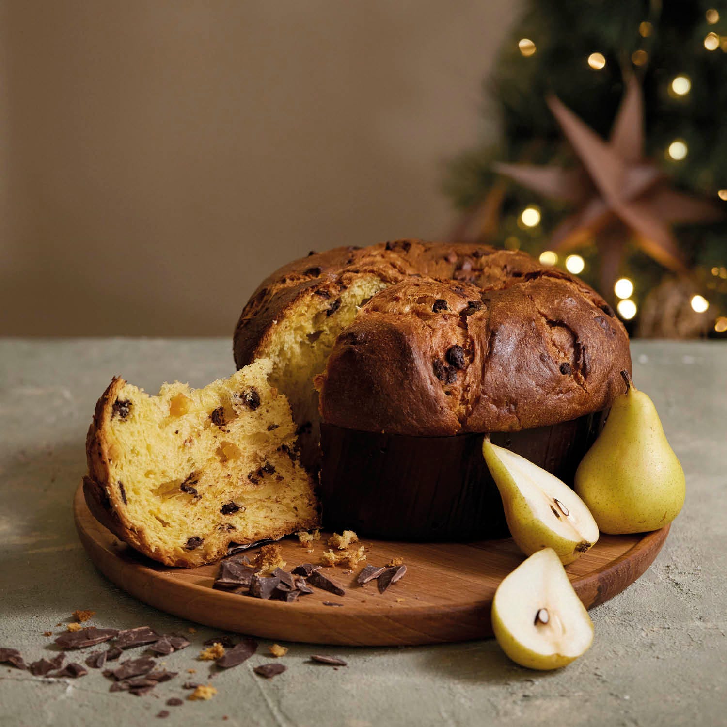 Dolce Pere e Cioccolato all'Olio Extra Vergine di Oliva