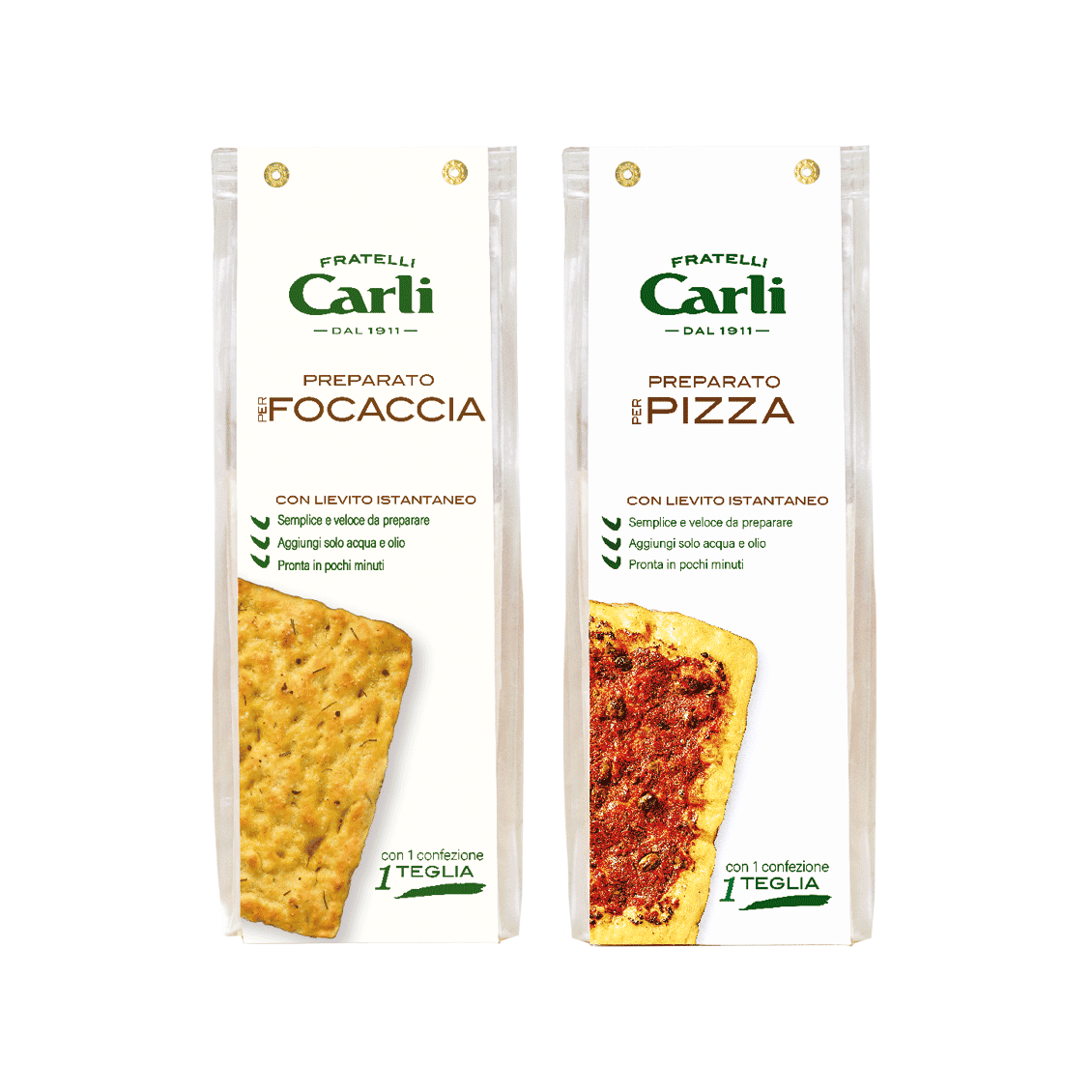 Preparati per Pizza e Focaccia