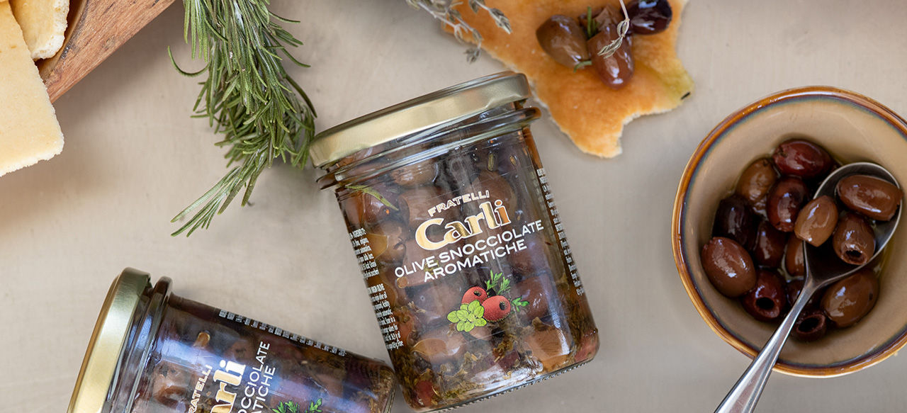 Olive Snocciolate Aromatiche