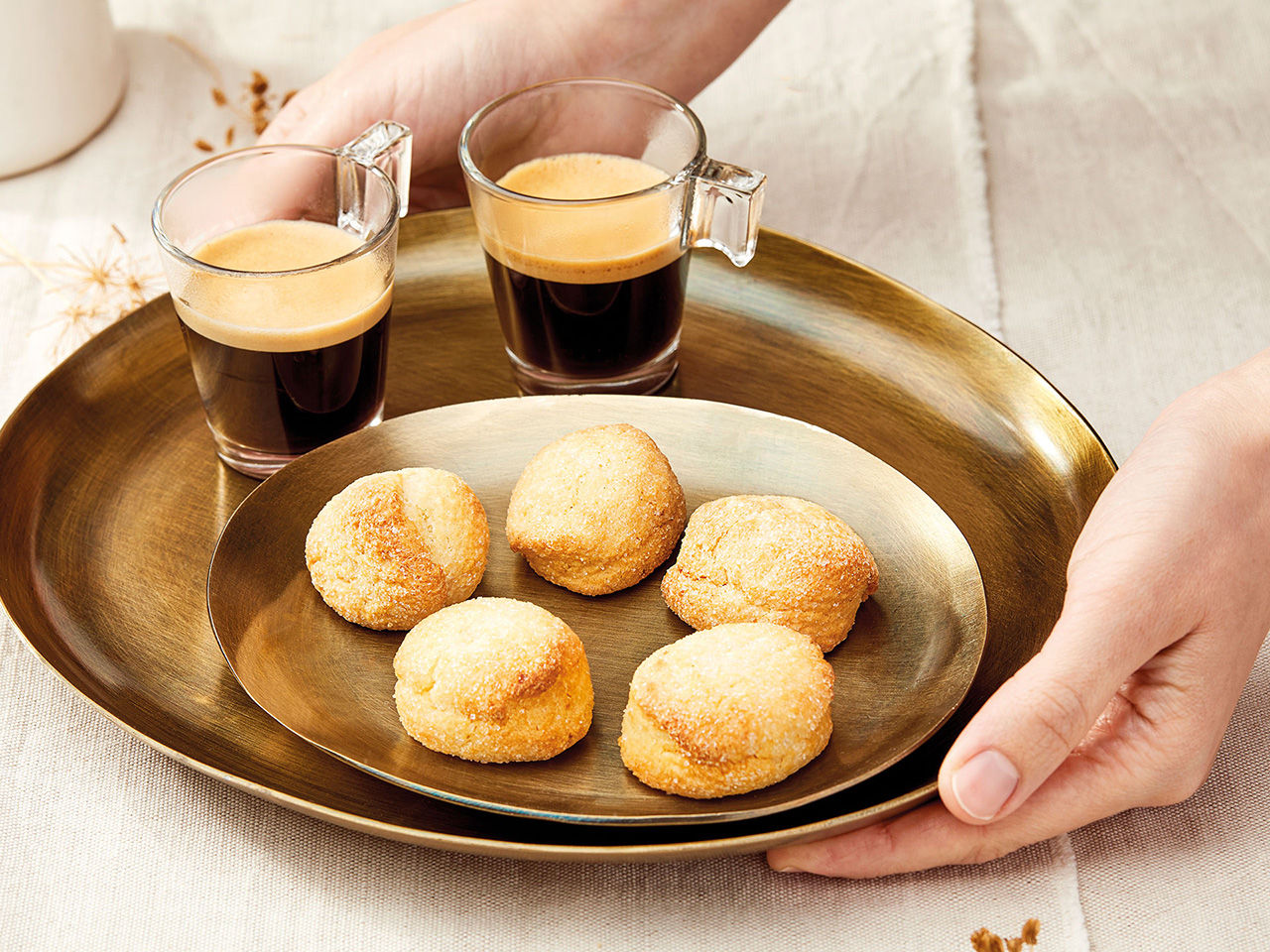 Amaretti con il caffé