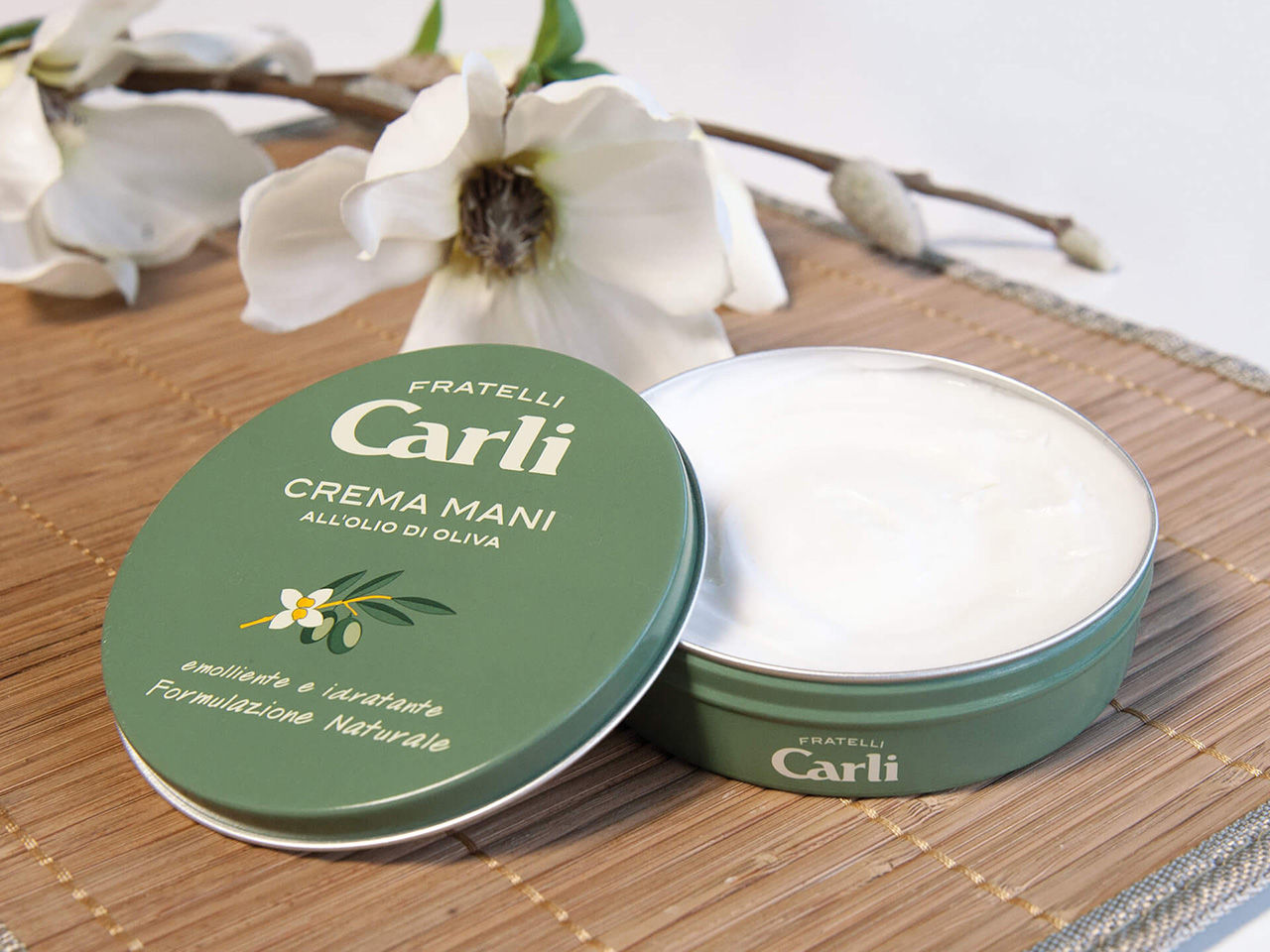 Crema mani aperta