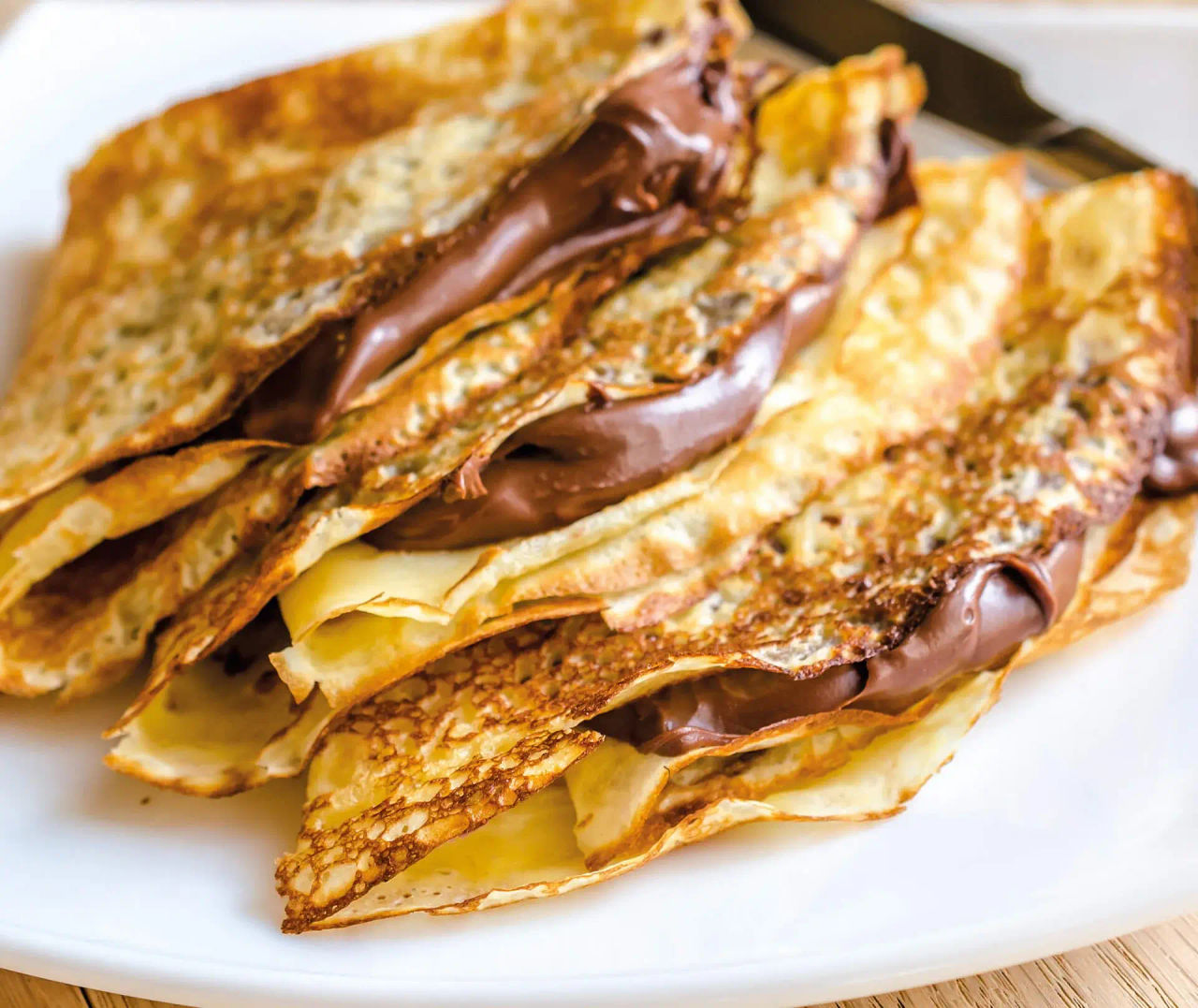 Crepes alla crema di nocciole