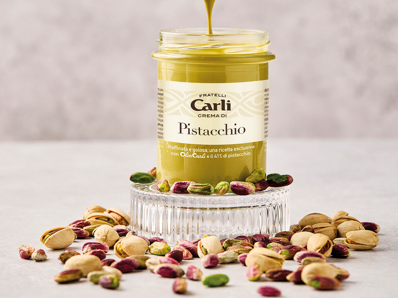 Crostata con crema di frutta all'albicocca