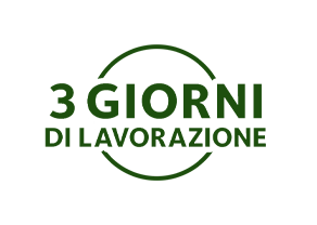 3 giorni di lavorazione