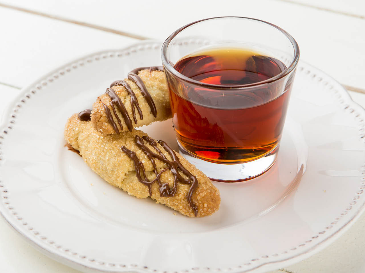 Marsala con biscotti