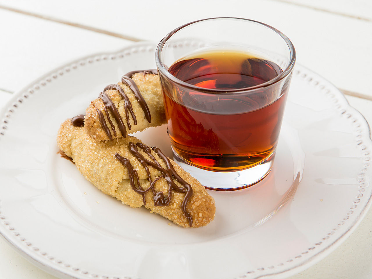 Marsala con biscotti