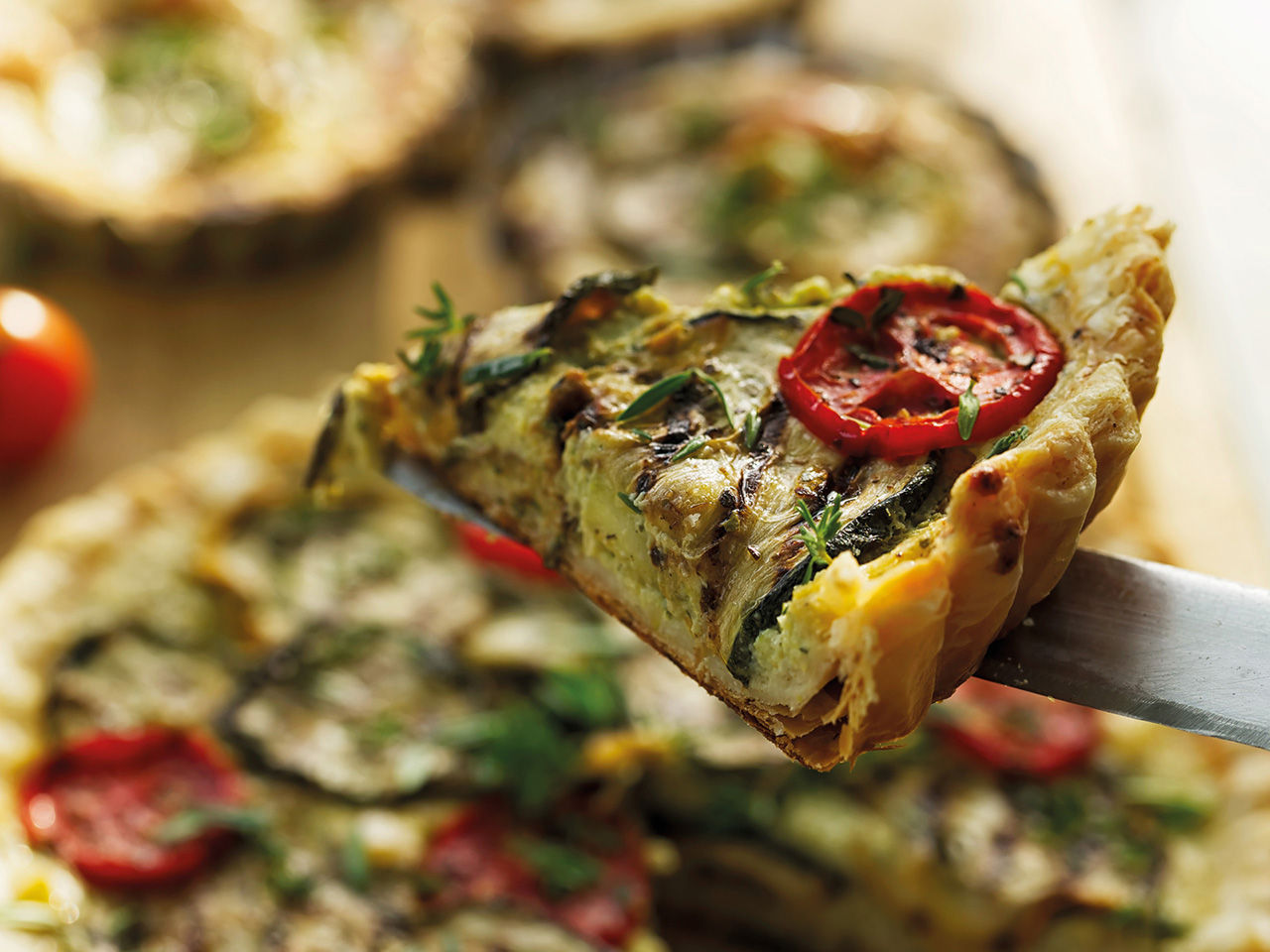 quiche di melanzane