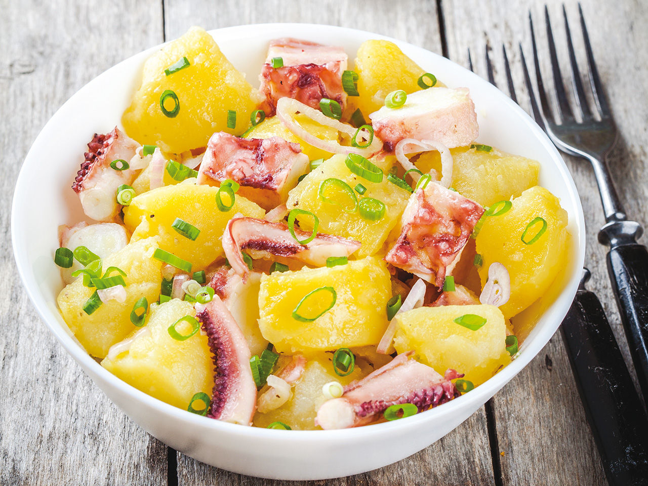 insalata di polpo e patate