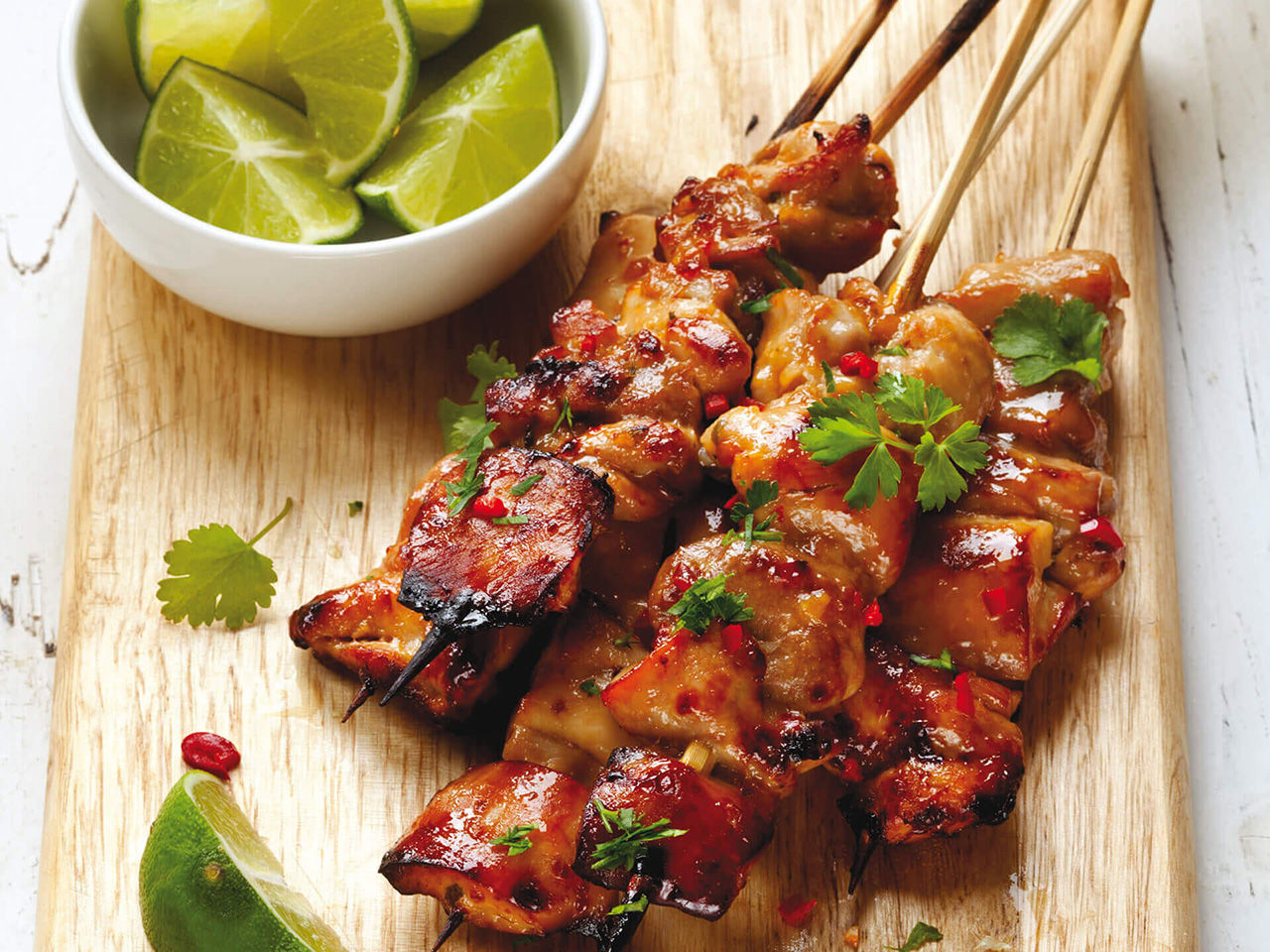 spiedini di pollo