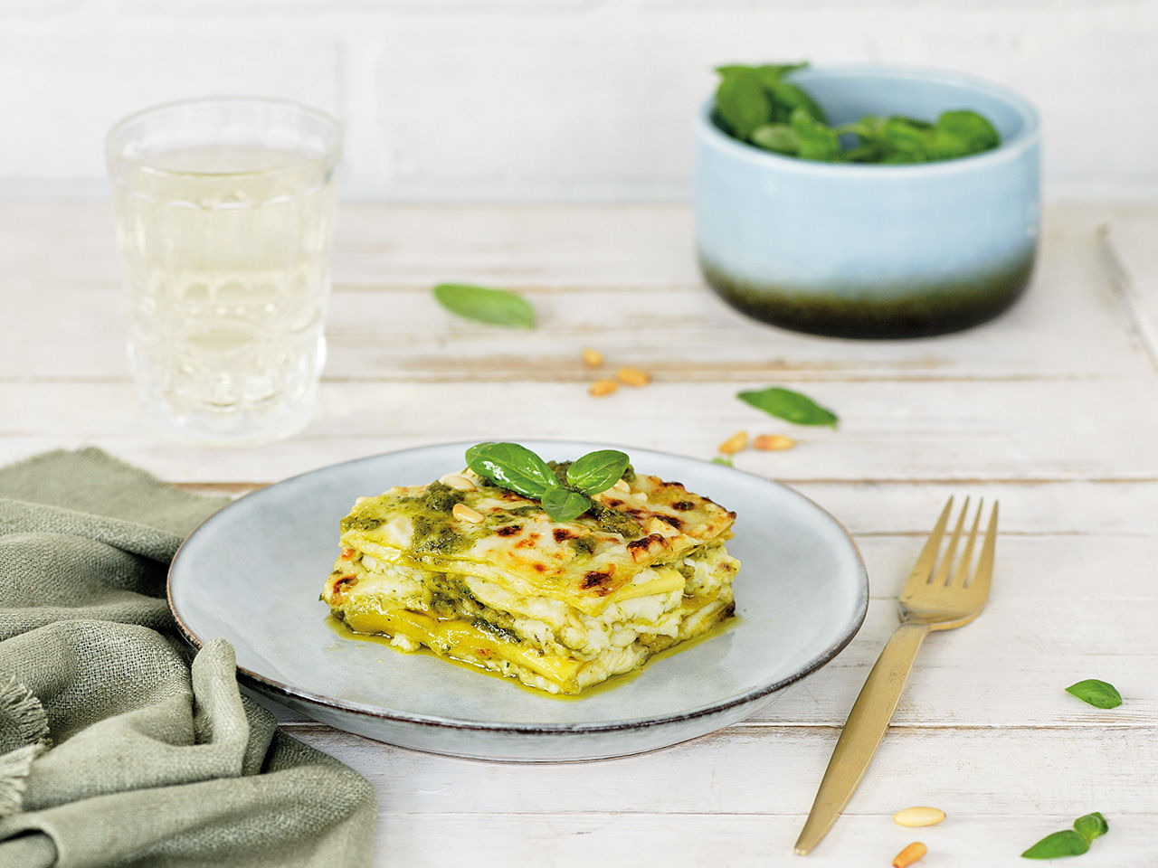 Lasagne al pesto