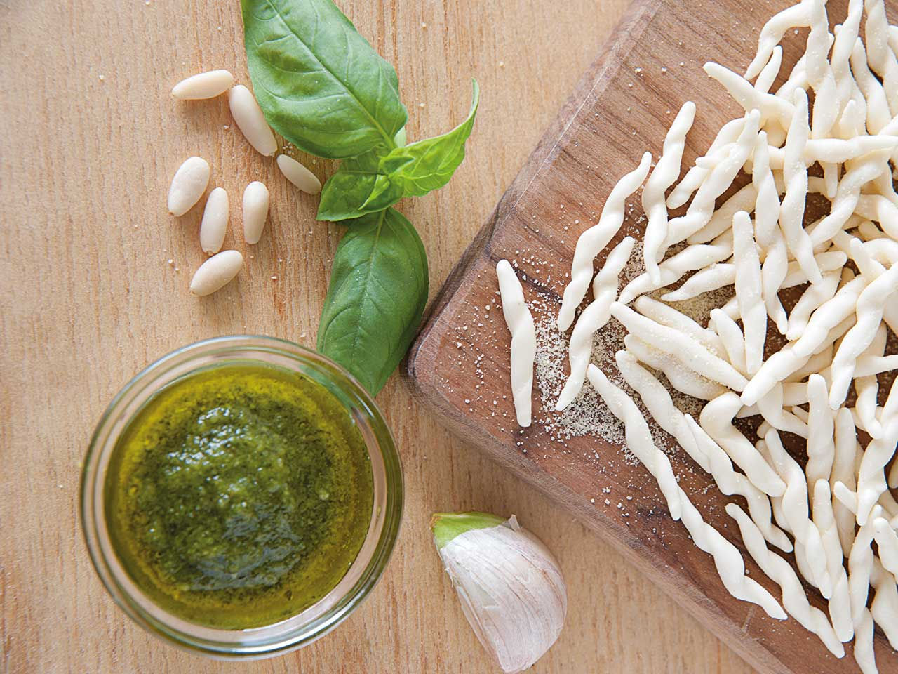 Trofie al pesto
