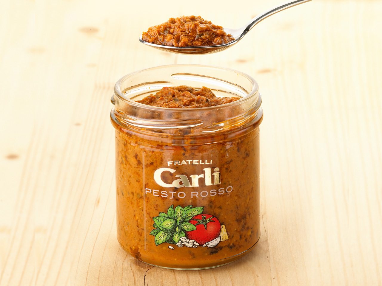 Vasetto di pesto rosso 