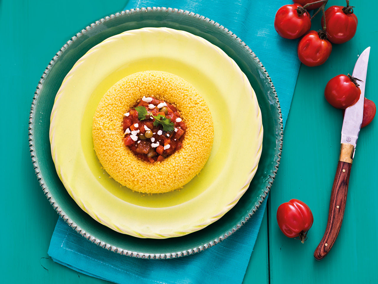 Couscous al sugo di verdure