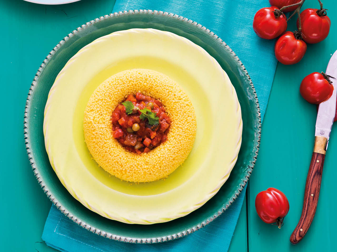 Couscous al sugo di verdure