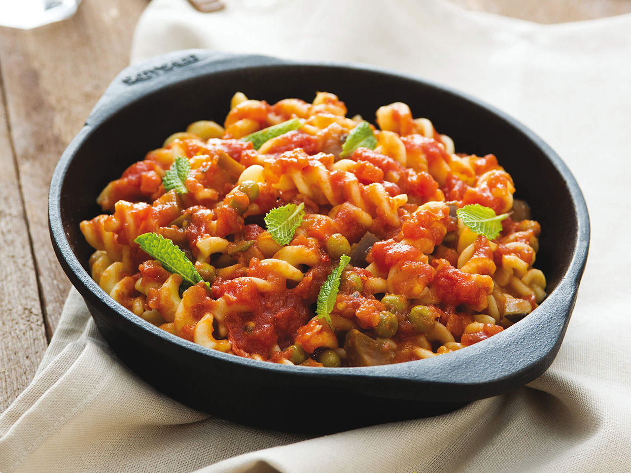 Fusilli al sugo di verdure