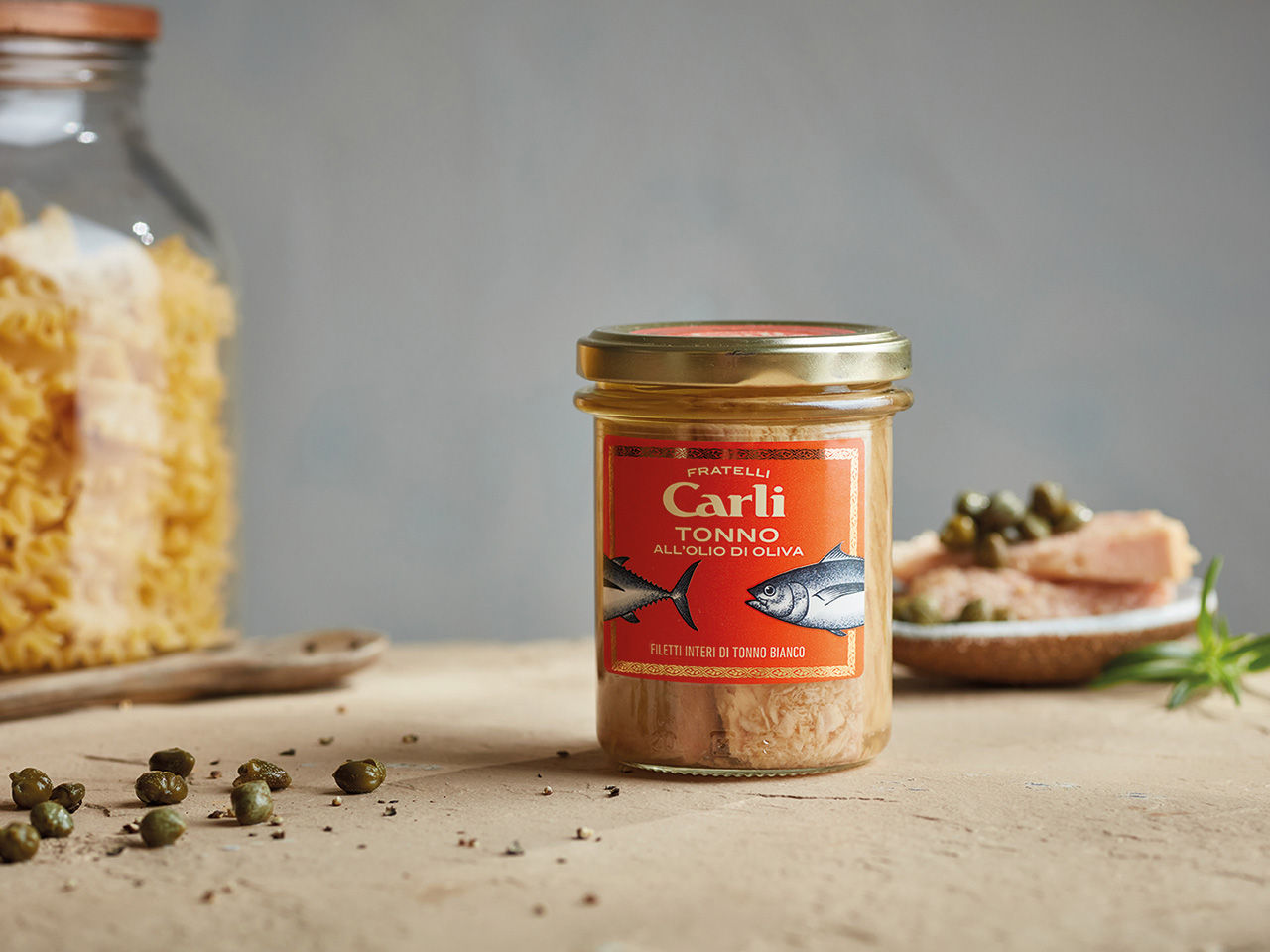 vasetto di tonno