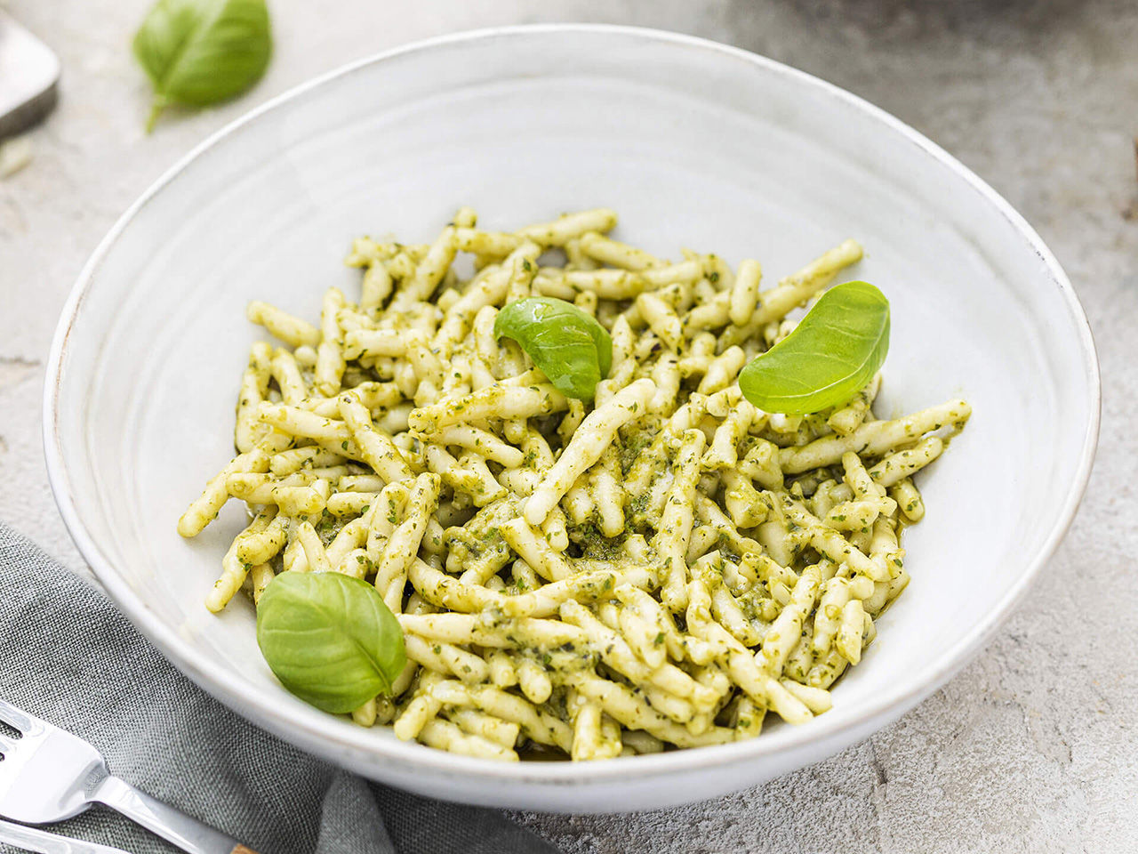 Trofie al pesto