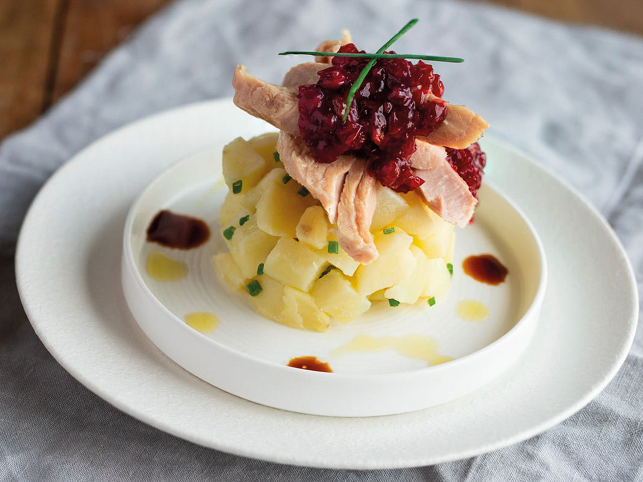 Patate e ventresca di tonno