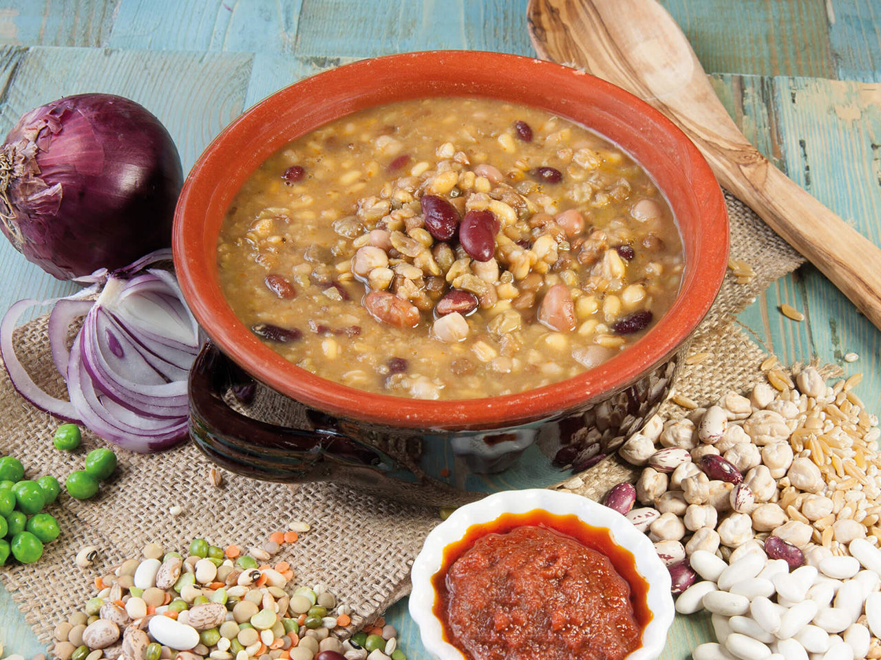 zuppa di legumi