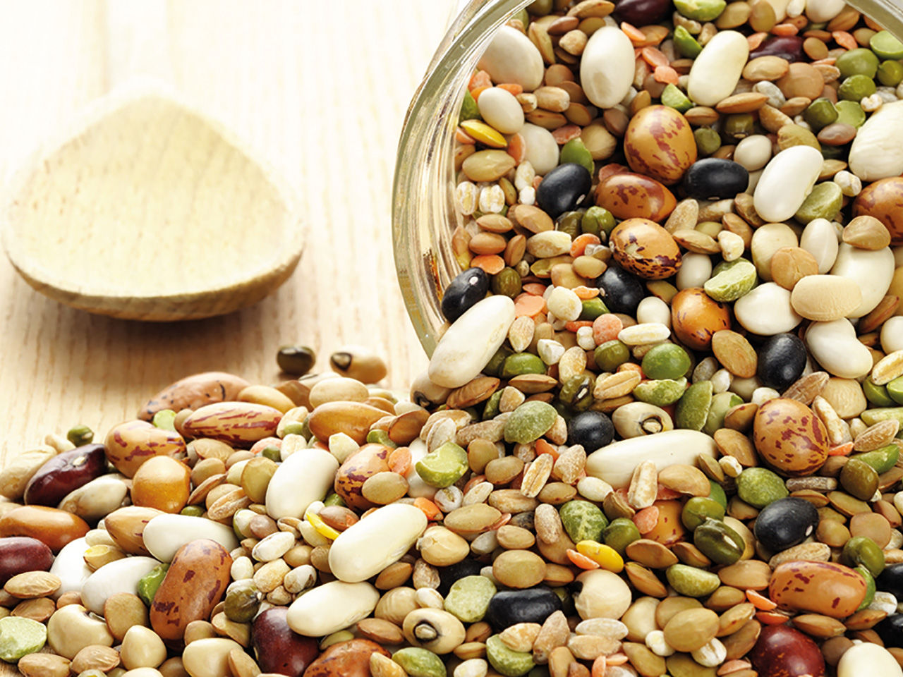 mix di legumi 