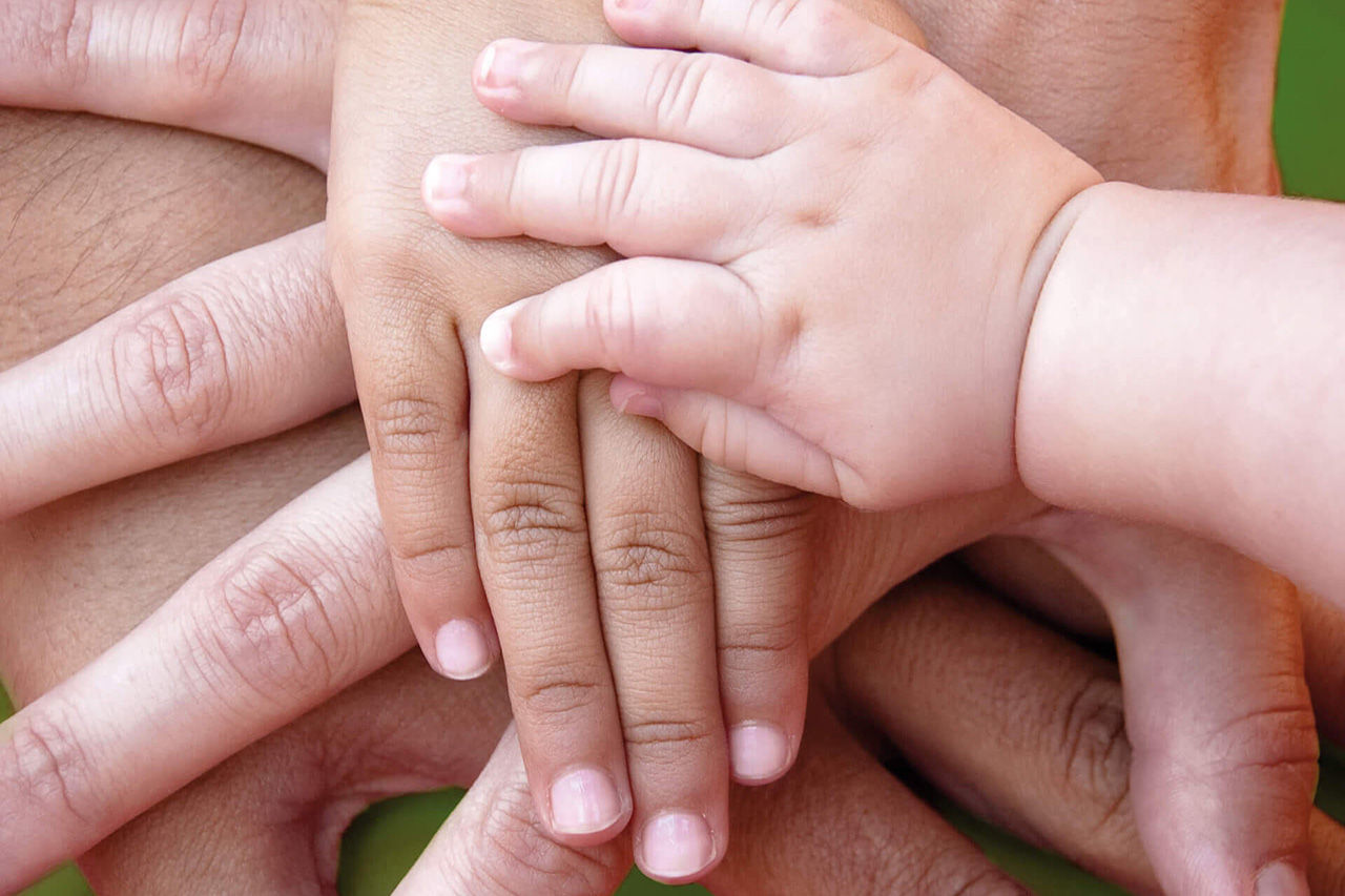 Mani della famiglia