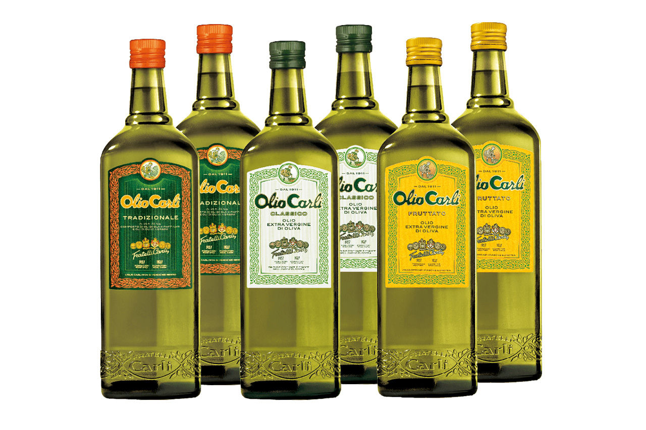 Bottiglie di Olio Carli